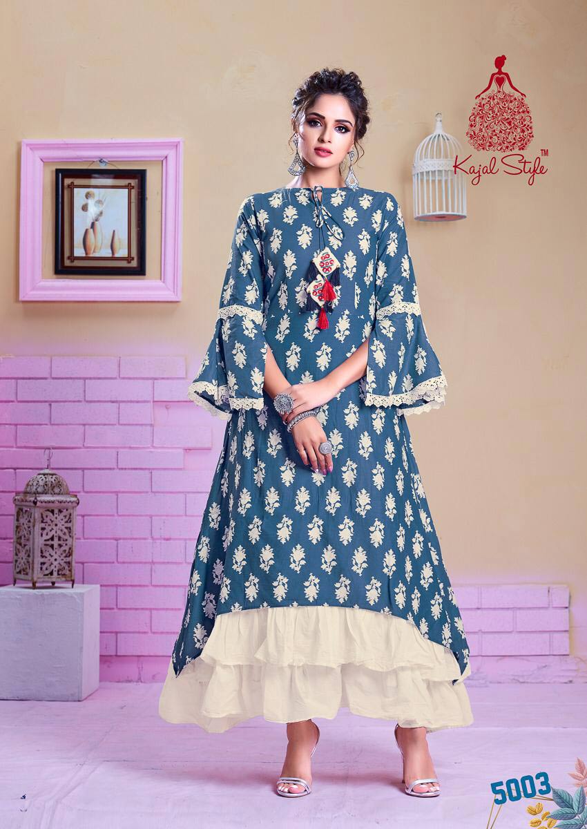F.Season's Vol-5 Kajal Style Rayon Wholesale Kurti F.Season's Vol-5 Kajal Style Rayon Wholesale Kurti